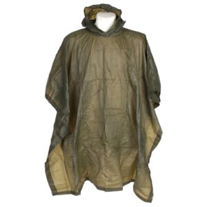 Groene lichte poncho