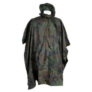 Zware woodland poncho