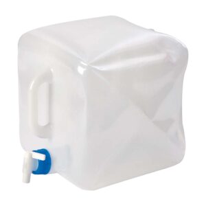 Witte opvouwbare jerrycan met kraan 15liter