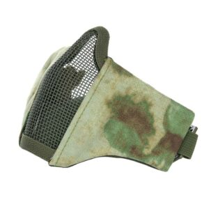 Woodland airsoft gezichtsmasker van nylon/mesh