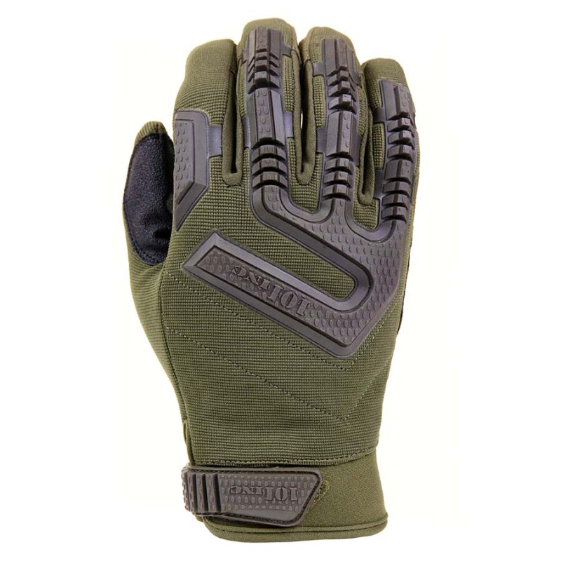 Groene tactical handschoenen operator