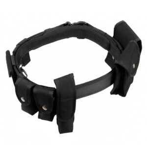 Zwarte luxe politie koppel