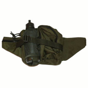 Groene heuptas met veldfles