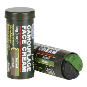 Camouflage sticks 2 kleuren groen en zwart 30 gram van het merk BCB