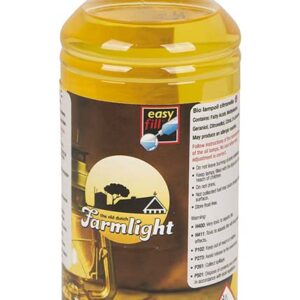 Biologische lampenolie fles citronella geur. inhoud 750milliliter. van het merk farmlight