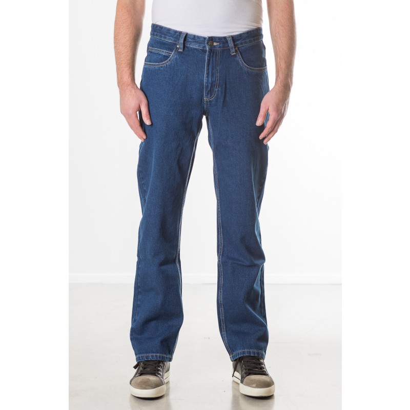 Spijkerbroek straight open end denim dark van NOS-Colorado