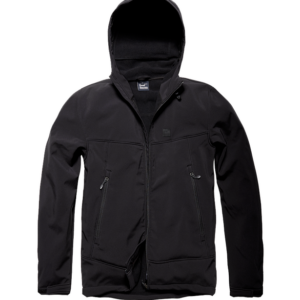 Zwarte softshelljas van het merk alford