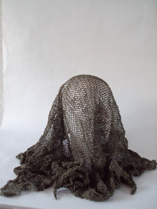 Camouflage gelaatsnet voor ghilly suit voor het gezicht