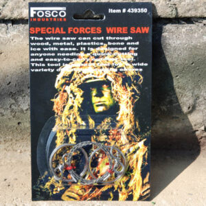 Zilvere draadzaag van 100% metaal van het merk fosco industries