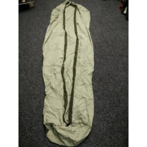 Groene binnenhoes(lakenzak) katoen voor de m90 militaire slaapzak