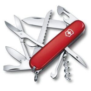 Rode huntsman zakmes van het merk victorinox