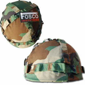 Woodland camouflage kinder helm