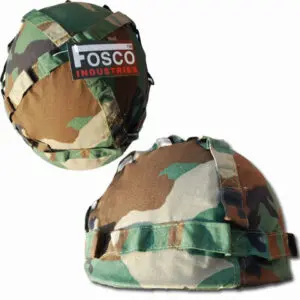 Woodland camouflage kinder helm