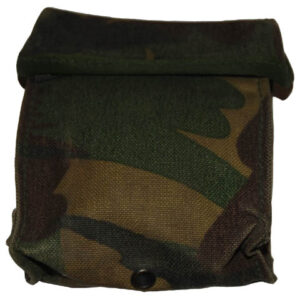 Kleine Woodland camouflage munitietas