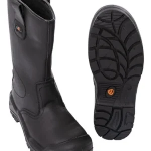 Zwarte veiligheidslaarzen S3 van het merk KM