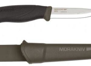 Olijf groene companion heavy duty mes van het merk mora