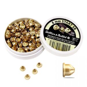 100 stuks 6 millimeter alarmpistool kogels
