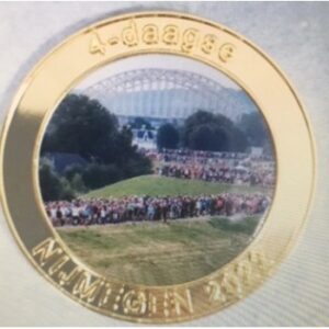 nijmeegse vierdaagse munt uit 2022