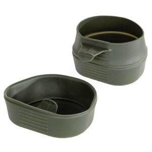 Groene opvouwbare mok