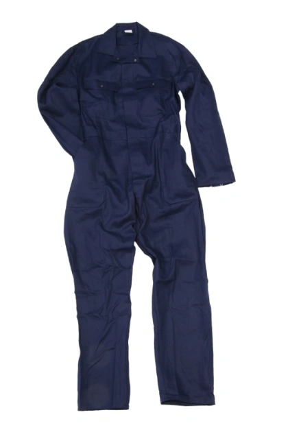 Blauwe overall 100% katoen