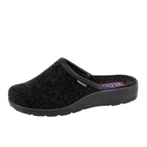 Zwarte heren pantoffel van het merk blenzo