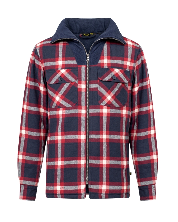 PETER GEVOERD FLANELLEN VEST