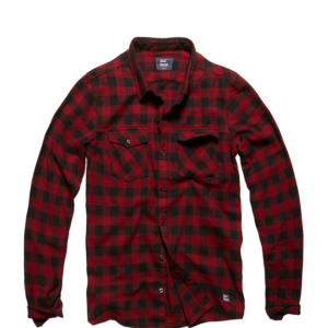 rode overhemd van Harley gemaakt van 100% katoenflanel