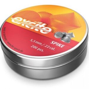 200 stuks 5,5 millimeter excite spike kogels voor de luchtbuks van het merk h&n