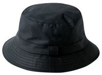 Zwarte vissers hoed