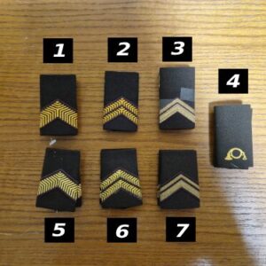 oude dt rangen, verschillende rangen