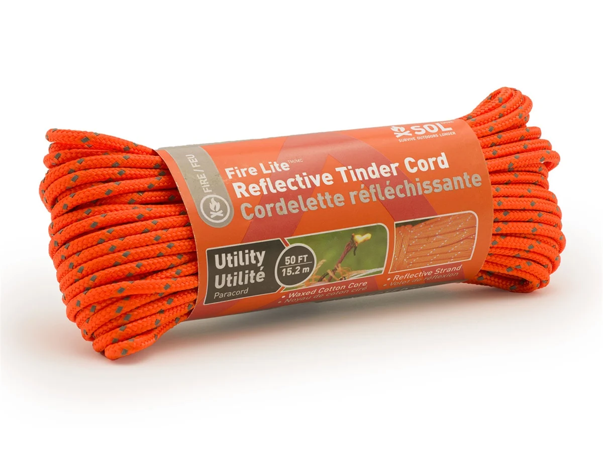SOL Fire Lite Tinder Utilitycord 15,2 m