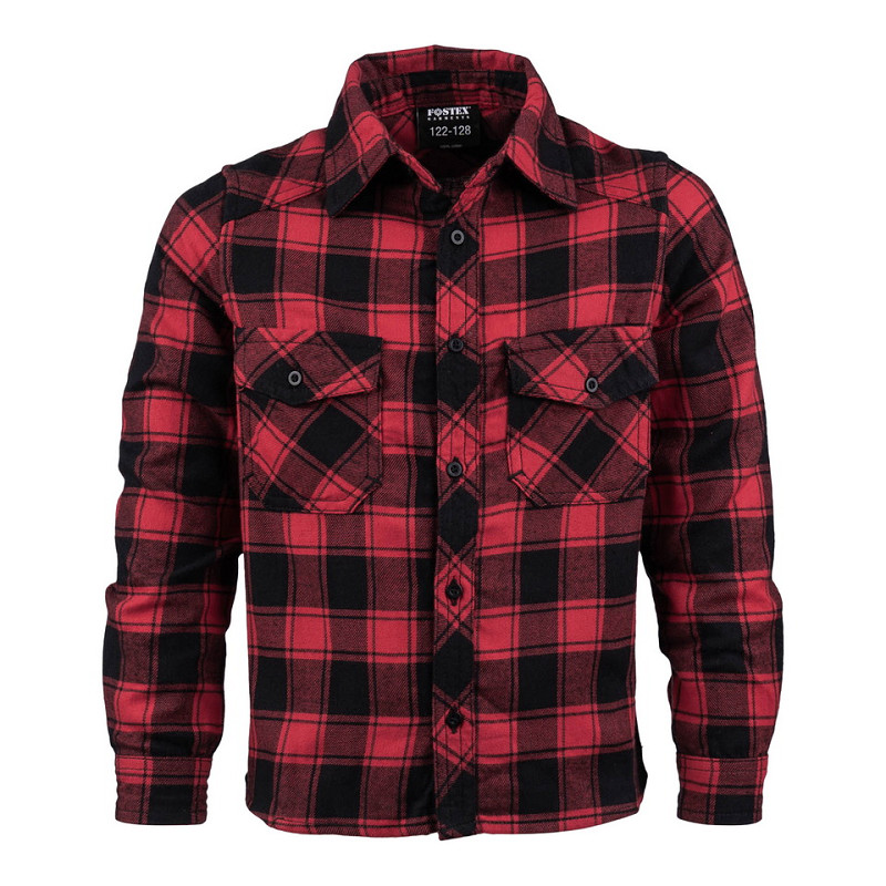 Kinder houthakkers shirt 135310